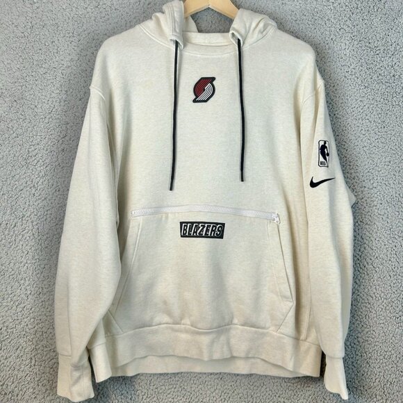 Nike NBA Portland Blazers XL Hoodie Sweatshirt Loose Boxy Fit Essentials Swoosh - Picture 1 of 9